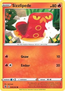 Carte Pokémon: Sizzlipede