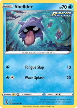 Carte Pokémon: Shellder