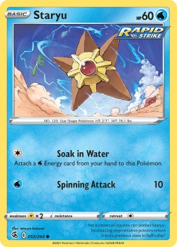Carte Pokémon: Staryu