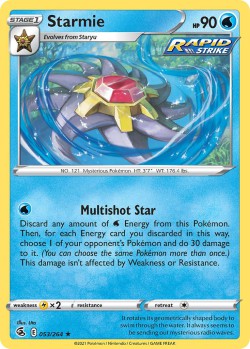 Carte Pokémon: Starmie