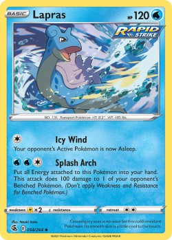 Carte Pokémon: Lapras