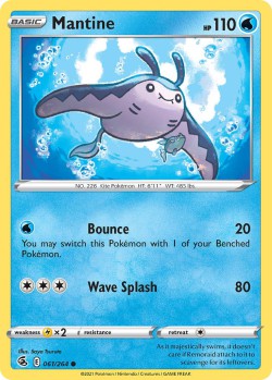 Carte Pokémon: Mantine
