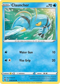 Carte Pokémon: Clauncher