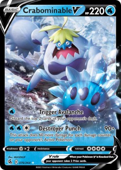 Carte Pokémon: Crabominable V