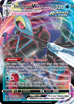 Carte Pokémon: Inteleon VMAX