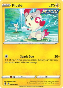 Carte Pokémon: Plusle