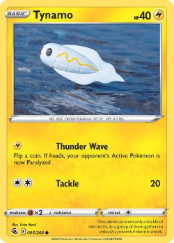 Carte Pokémon: Tynamo