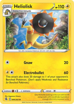 Carte Pokémon: Heliolisk