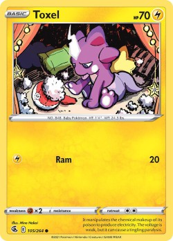 Carte Pokémon: Toxel