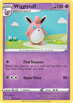 Carte Pokémon: Wigglytuff