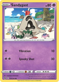 Carte Pokémon: Sandygast