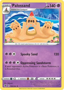 Carte Pokémon: Palossand