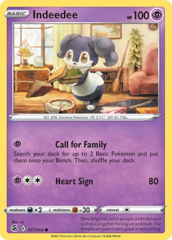 Carte Pokémon: Indeedee