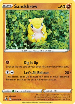 Carte Pokémon: Sandshrew