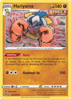 Carte Pokémon: Hariyama