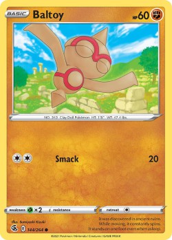Carte Pokémon: Baltoy