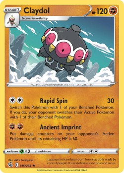 Carte Pokémon: Claydol
