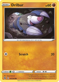 Carte Pokémon: Drilbur