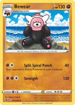 Carte Pokémon: Bewear