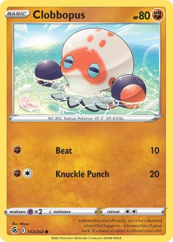 Carte Pokémon: Clobbopus