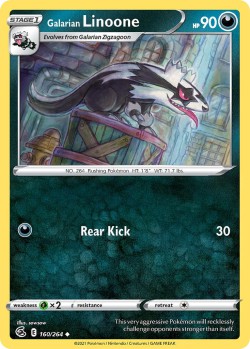 Carte Pokémon: Galarian Linoone