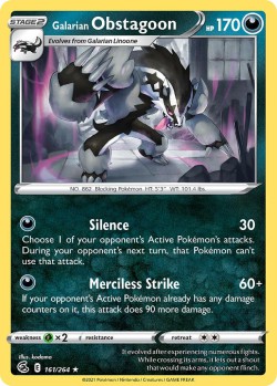 Carte Pokémon: Galarian Obstagoon