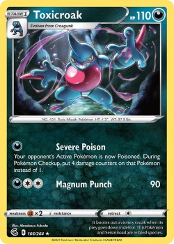 Carte Pokémon: Toxicroak
