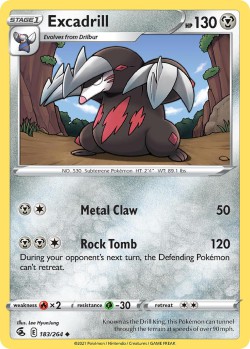 Carte Pokémon: Excadrill