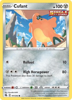 Carte Pokémon: Cufant