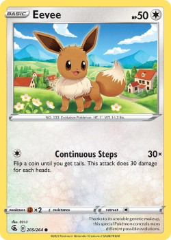 Carte Pokémon: Eevee