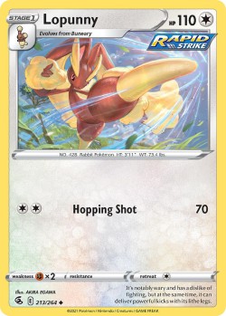Carte Pokémon: Lopunny