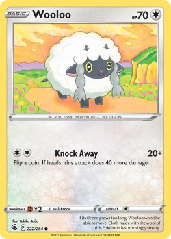 Carte Pokémon: Wooloo