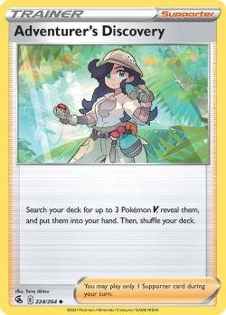 Carte Pokémon: Adventurer's Discovery