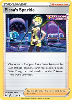Carte Pokémon: Elesa's Sparkle