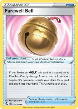 Carte Pokémon: Farewell Bell