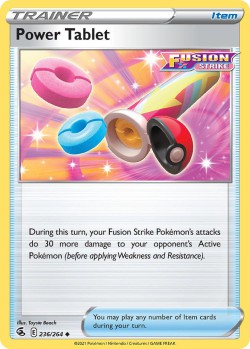 Carte Pokémon: Power Tablet