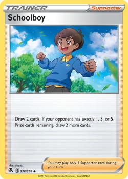 Carte Pokémon: Schoolboy