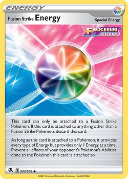 Carte Pokémon: Fusion Strike Energy