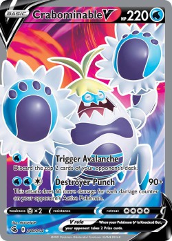Carte Pokémon: Crabominable V