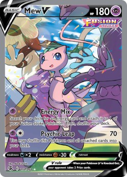 Carte Pokémon: Mew V