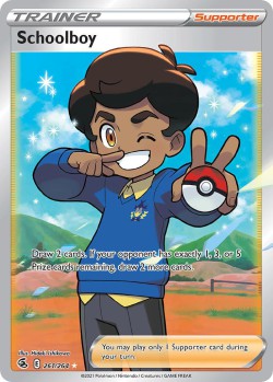 Carte Pokémon: Schoolboy