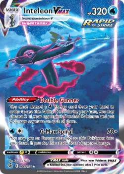 Carte Pokémon: Inteleon VMAX