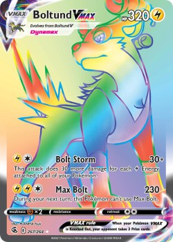 Carte Pokémon: Boltund VMAX