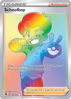 Carte Pokémon: Schoolboy