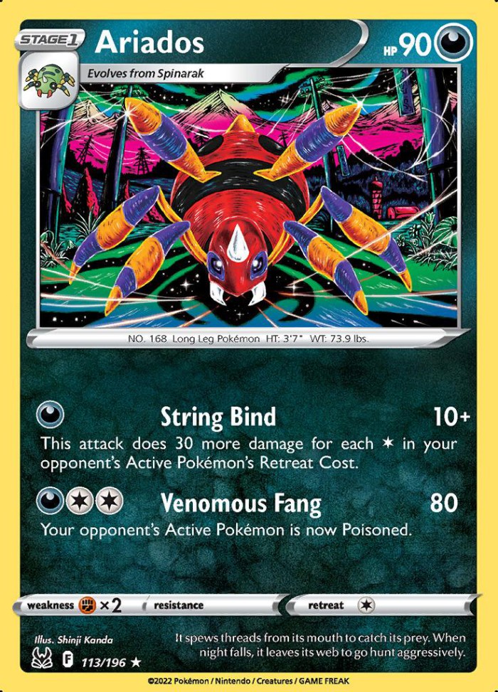 Carte Pokémon: Ariados [Migalos]