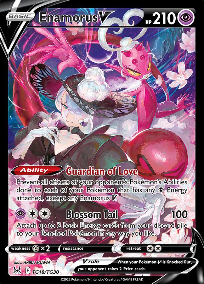Carte Pokémon: Enamorus V [Amovénus V]