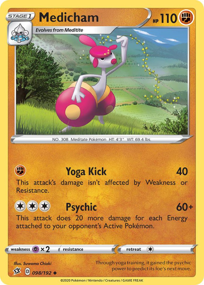 Carte Pokémon: Medicham [Charmina]