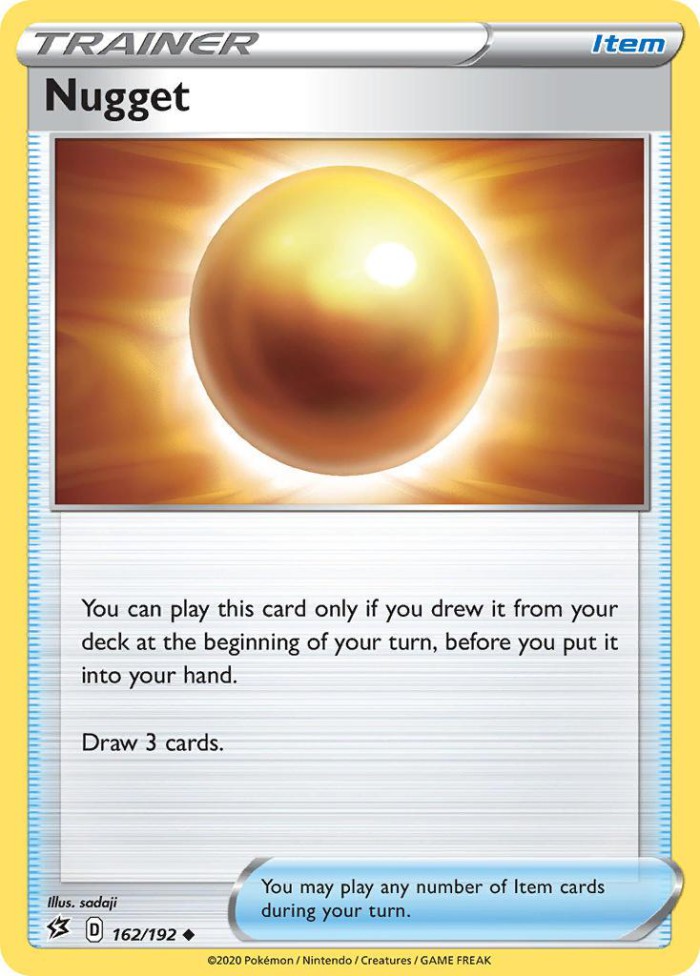 Carte Pokémon: Nugget [Pépite]
