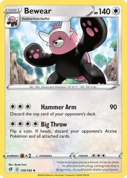 Carte Pokémon: Bewear