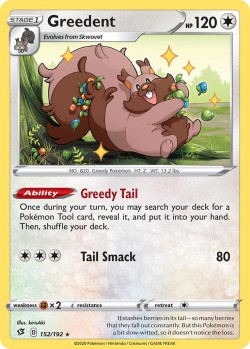 Carte Pokémon: Greedent